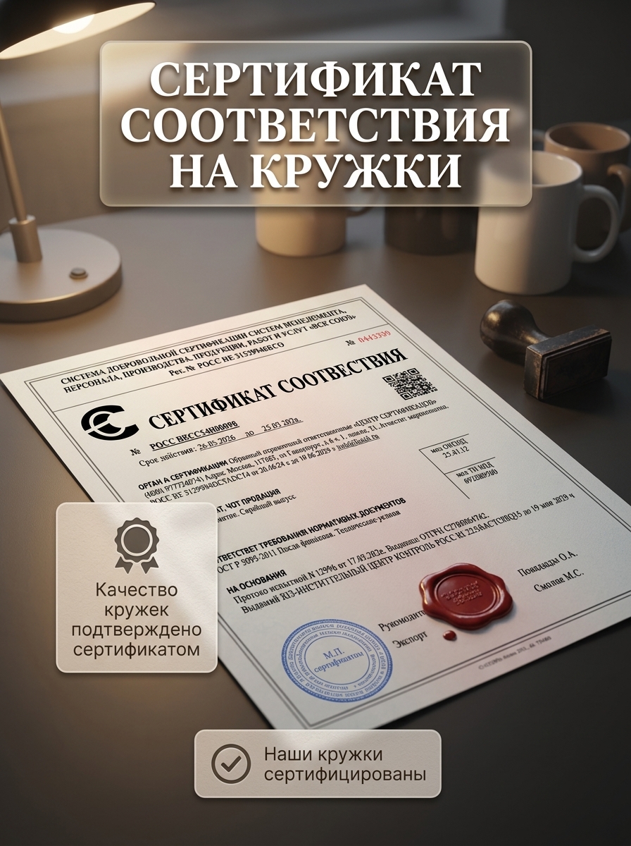 Кружка с принтом на заказ